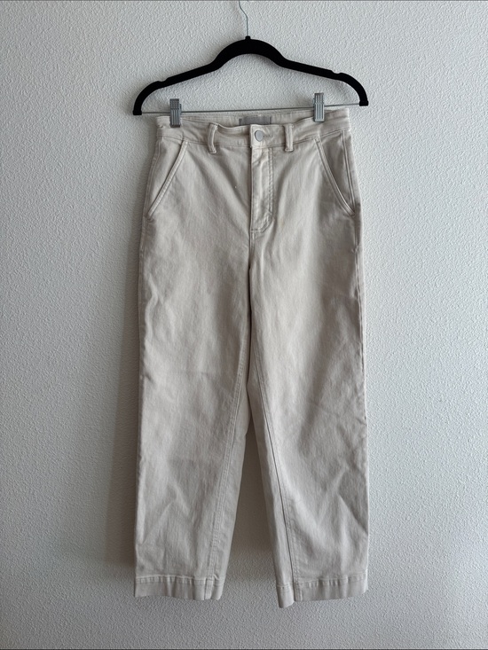 Everlane Pants - Everlane Utility Straight Leg Pant in Bone